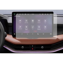 Engo Skoda Kodiaq 10 Inç Mat Ekran Koruyucu Multimedya Şeffaf