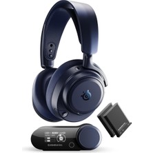 Steelseries Arctis Nova Pro Omni Wireless ve Bluetooth Hi-Res Oyuncu Kulaklığı - Mavi
