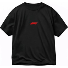 Vodexa Erkek T-Shirt F1 Baskılı %100 Pamuk Tişört Rahat Kalıp