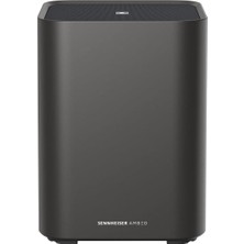 Sennheiser Ambeo Sub - 350 W Subwoofer, 27 Hz'e Kadar Derin Bas, Class-D Amfi, Multi-Sub Teknolojisi - Siyah