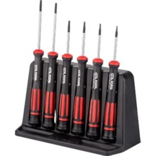 Moontime Alaçatı H990406 6 Parça Ctronıc Elektronikçi Tornavida Takımı Torx Pls Organizerli