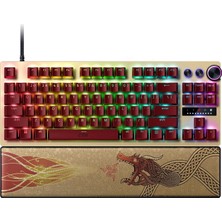 Razer Huntsman V3 Pro Tenkeyless Counter-Strike 2 Dragon Lore - Analogue Optical Tkl E-Sports Pc Keyboard Without Numeric Keypad - Snap Tap - Rapid Trigger - Qwerty Us Layout | Dragon Lore