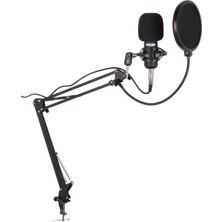 Lastvoice BM800BT Black Kondanser Mikrofon Stand Filtre Ses Kartı