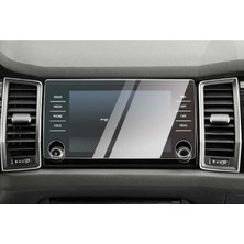 Engo Skoda Karoq Ekran Koruyucu 8 Inç Multimedya Nano Şeffaf