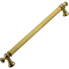 Osmanlı Metal Çizgili Altın Kulp 224 mm 22.4 cm Mobilya Çekmece Mutfak Dolabı Dolap Kapak Kulb Kulpu