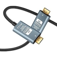 Coverzone HDMI To HDMI Kablo, 8k 60Hz 200CM Yüksek Hızlı, HDMI Kablo 2 Metre Kablo Uzunluğu Vrr Tv/ps5/ps4/ Xbox Series X/monitör ile Uyumlu ZR860