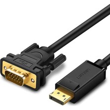 Ugreen Displayport To VGA Görüntü Aktarma Kablosu 1.5 Metre