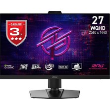 Msı 27 Mpg 272QRF X36, Gaming Monitör, Wqhd, 16:9, Flat, Rapid Ips, 360Hz, 0.5ms, G-Sync Pulsar, Pivot