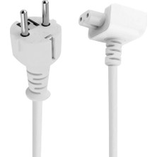 Coverzone MacBook Pro Şarj Kablosu Güç Kablosu Adaptörü 1 Metre Beyaz Renk