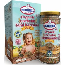 Motherese Organik Çorbalık Tahıl Karışımı 400GR - Motherese Organik Bebek Çorbalık Tahıl Karışımı 400GR
