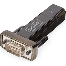 Dıgıtus USB Seri Adaptör - RS232 Dönüştürücü - USB 2.0 Tip A - Dsub 9m - PL2303GT Yonga Seti - 80 cm Kablo Dahil