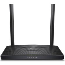 Tp-Link Archer VR400, AC1200 Mbps Kablosuz Dual-Band Mu-Mımo Fiber Destekli Vdsl/adsl Modem Router, 4 Gigabit Lan Portları + 1 USB 2.0 Port, Beamforming, Tether Uygulaması ile Kolay Kurulum