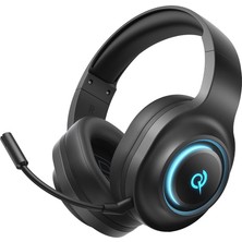 Qcy Heroad V200 Rgb 7.1 Kablosuz Gaming Oyuncu Kulaklığı 3 Modlu (Bt, 2.4ghz, Type-C) Pc - Ps5