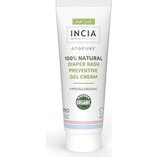 Incıa Atopure ®%100 Doğal Pişik Önleyici Jel Krem Organik Yalancı Iğde Bakım Kremi Bitkisel 60 ml