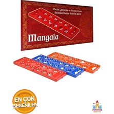 Moontime Alaçatı Ahşap Kutulu Mangala Strateji Oyunu, Masabaşı Eğlence Seti