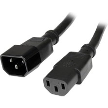 2 Metre Erkek Dişi Power Uzatma Kablosu 2 Metre C13 C14 Power Kablosu