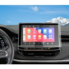 Engo Jeep Compass 10.1 Inç Multimedya & Navigasyon ile Uyumlu Mat Ekran Koruyucu Parmak Izi ve Parlama Önleyici