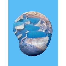 Türkiye Serisi - Pamukkale Baskılı Bilek Destekli Mouse Pad