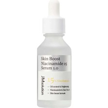 Jmsolution Skin Boost Niacinamide 15 Serum 1.0 30 ml %15 Niasinamidli Sebum Dengeleyici Booster Serum