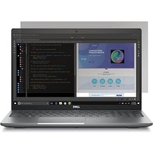 Engo Dell Precision 3571 15.6 Inç ile Uyumlu Hayalet Ekran Koruyucu Şeffaf