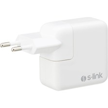 S-Link SL-NBAC68 Type-C Apple Netbook Standart Adaptör, 29W 14.5V-2A 5.2V-2.4A