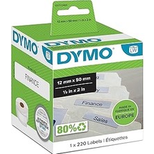 Renas Store Dymo S0722460, Lw Askılı Dosya Etiketi, (50X12 Mm) 220 Etiket/paket - (99017)
