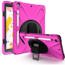Undeplus iPad Air 1 9.7 ile Uyumlu Kılıf Defender Askılı Zırhlı Tank Case A1474 A1475 A1476