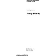 Independently Published Pam 220-90 Field Organizations Army Bands