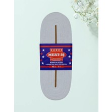 Moontime Alaçatı 3 cm Paça-Bel-Etek-Eşofman Lastiği Beyaz 10 Metre