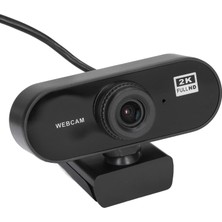 Coverzone Webcam 2k Full Hd Konferans Kamera Dahili Mikrofon Chat Görüntülü Sohbet Yayın Kamerası Hd Video Web Kamerası 812