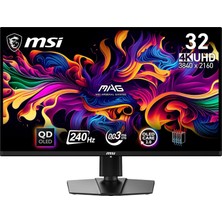 Msı Mag 321UPX Qd-Oled 31.5" 0.03MS 240Hz UHD Qd-Oled Adaptive-Sync Gaming (Oyuncu) Monitör