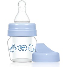 Wee Baby Mini Cam Alıştırma Bardağı Seti 30 ml - Mavi