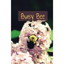 Busy Bee | Cute | Blank Sketch Pages 125 Pages