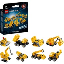 Marsilyan Technic Mighty Machines Güçlü Makineler Seri 1 Sürpriz Inşaat Aracı