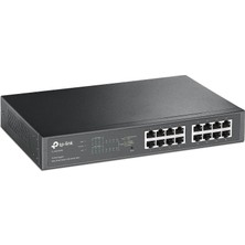 Tp-Link TL-SG1016PE, 16-Port Gigabit Easy Smart Switch With 8-Port Poe+