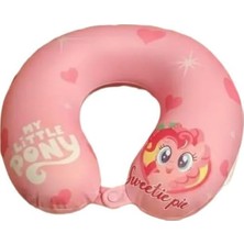 Mınıso My Little Pony Lisanslı Hafızalı Köpük Boyun Yastığı (Pembe)