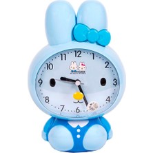 Argent Müzikli ışıklı tavşan figürlü Çalar Saat 21 cm