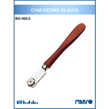 Moontime Alaçatı Silberschnitt Hard Metal Cam Elması Ağaç Saplı
