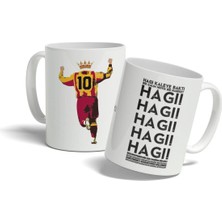 Moontime Alaçatı Gheorghe Hagi Baskılı Kupa Bardak