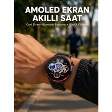 Eco Port Bluetooth Arama Özellikli Akıllı Saat Suya Dayanıklı Yeni Nesil