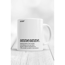 Moontime Alaçatı Anneanne Açıklamalı Baskılı Kupa Bardak