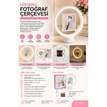 Argent LED Işıklı Fotoğraf Çerçevesi
