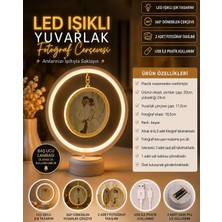 Argent Led Işıklı Fotoğraf Çerçevesi