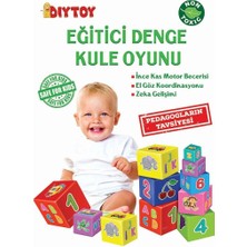 Sepetopia 2137 Dıytoy, Eğitici Denge Kule Oyunu