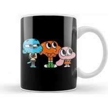 Moontime Alaçatı Gumball And Darwin Gumball Darwin Anais Kupa Bardak Porselen