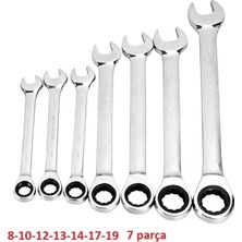 Moontime Alaçatı Cırcır Anahtarı 8-10-12-13-14-17-19 7 Parça