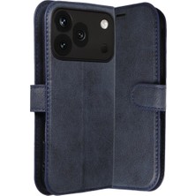 Eco Port Newface Huawei Honor 600 Pro Trend S Plus Kapaklı Kılıf - Lacivert