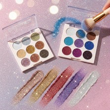 Techora Sale 9 Renk Glitter Diamond Far Paleti - 2'li Set