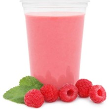 Moontime Alaçatı 50 Adet Plastik Bardak Şeffaf Milkshake Bardağı 300 cc