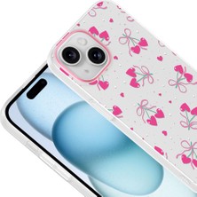 Zipax Apple iPhone 15 Uyumlu Kılıf Desenli Kapak Zr-Klip